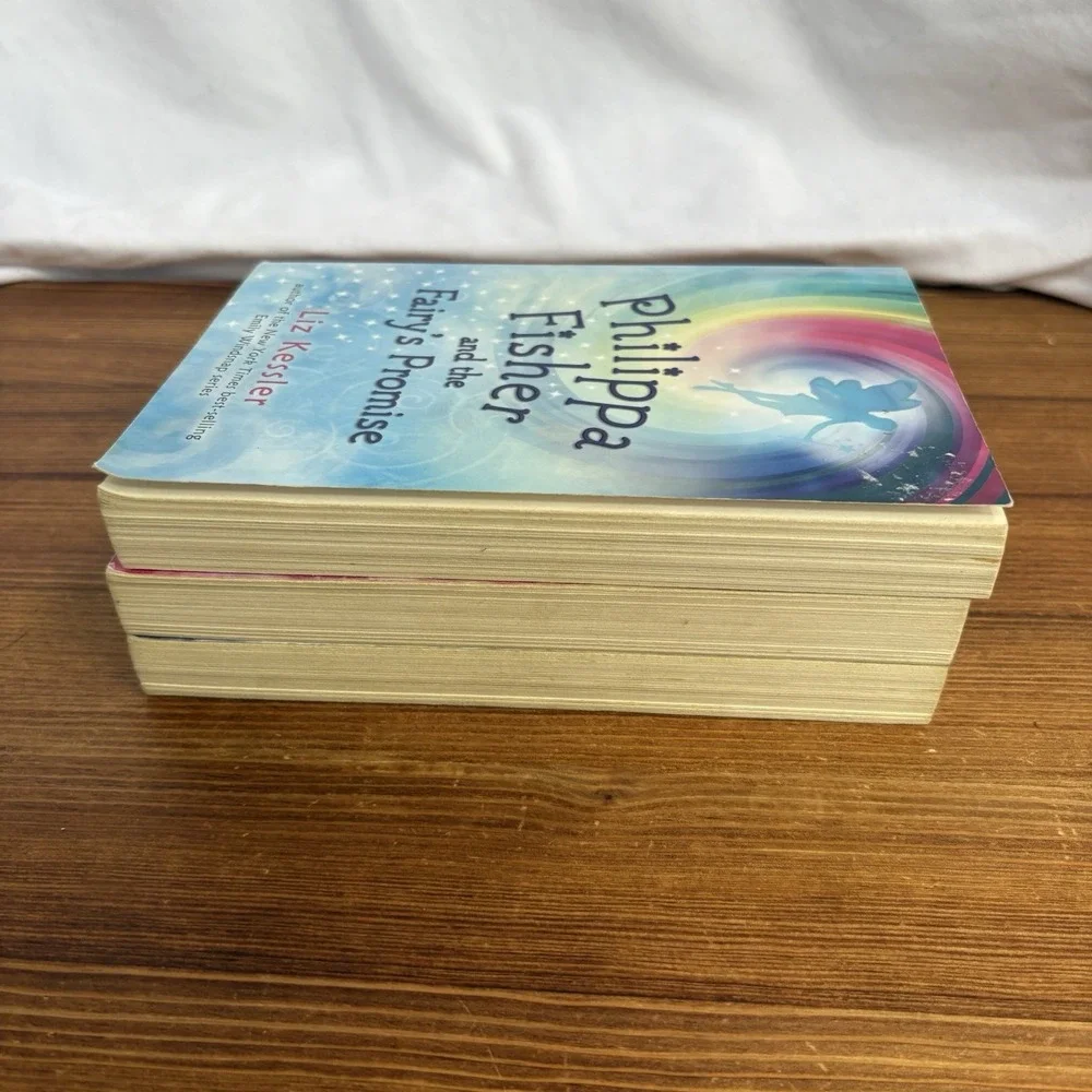 Philippa Fisher Book Lot of 3 Liz Kessler Paperback Fairy Chapter Books